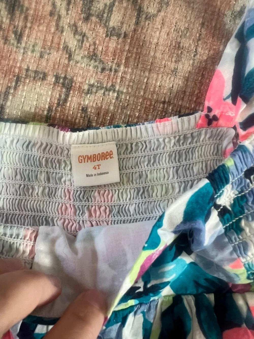 Gymboree Toddler Girl Floral Dress Size 4t